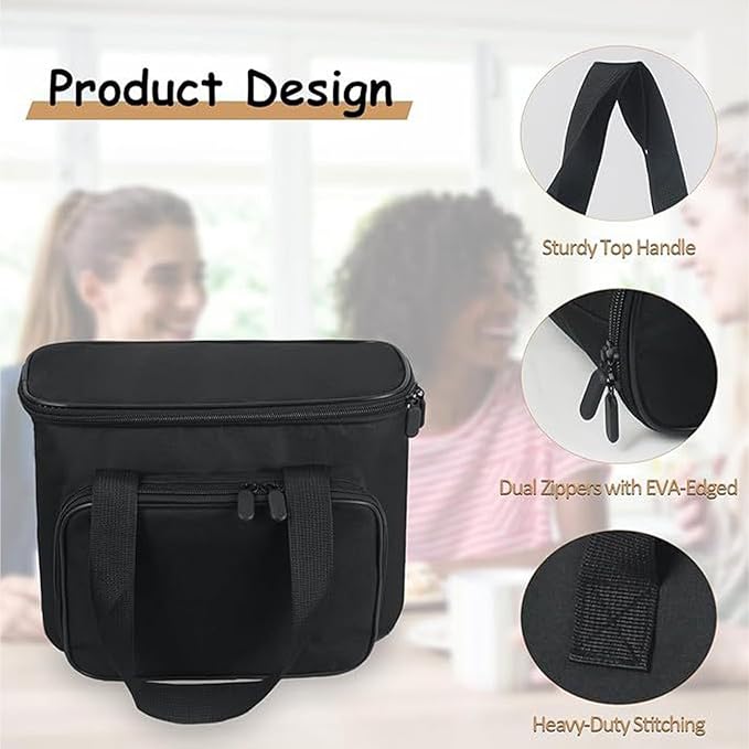 And Shockproof Portable Cover for Single Serve Coffee Machines Featuring Thick Cushioning and Sturdy Structure Accessory Storage - Image 6