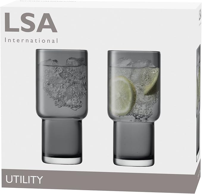 LSA UT71 Utility Highball 13.2 fl oz Slate x 2 - Image 7