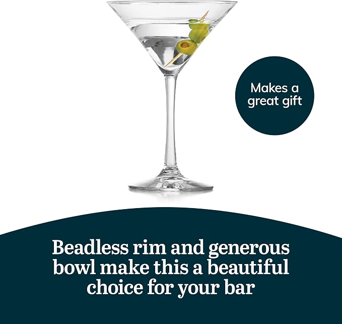 Libbey Glassware 7512 Vina Martini Glass, 8 oz. (Pack of 12) - Image 5