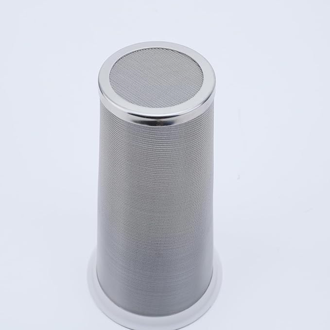 Fermus Cold Brew Coffee Filter for 32oz / 1Quart Wide Mouth Mason Jar Infuser 304 Stainless Steel Strainer with Seal Ring Design for Grounds Tea Fruit Coffee Filter (32 Ounces Mason Jar Filter)