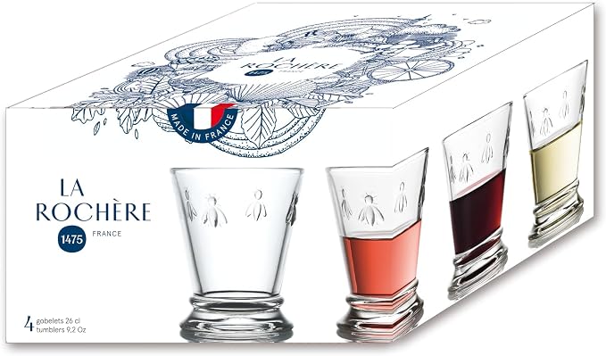 La Rochere Bee Tumbler Set/6 - La Rochere Bee Glassware Sets - Image 10