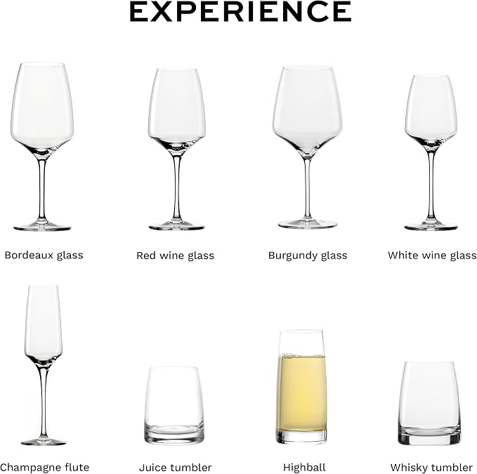 Stölzle Lausitz Highball Glasses Small Experience Set of 6, 12.25 oz – Elegant Glasses for Water Drinks & Juice – Premium Crystal Cocktail Glasses – Dishwasher & Shock-Resistant Made in Germany | Small highball and cocktail glasses for water, juice and... - Image 7