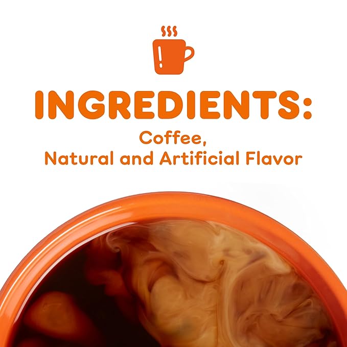 Dunkin' Caramel Me Crazy Flavored Coffee, 60 Keurig K-Cup Pods