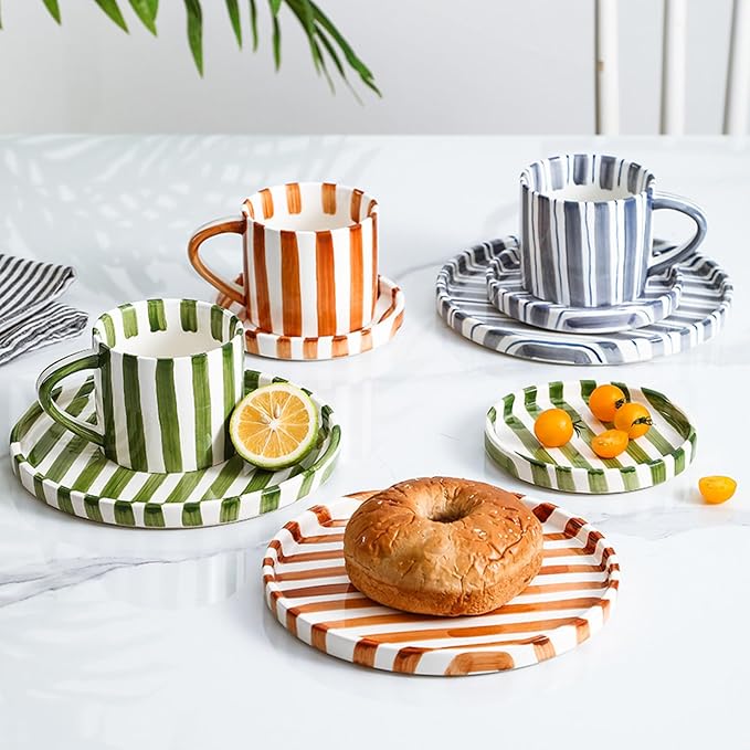 Ceramic Afternoon Serving Tray Dessert Cupcake Stand Serving Plat Tea Party Serving Platter for Cupcakes, Sevring Food, Dessert, Fruit, Cookie,F - Image 8