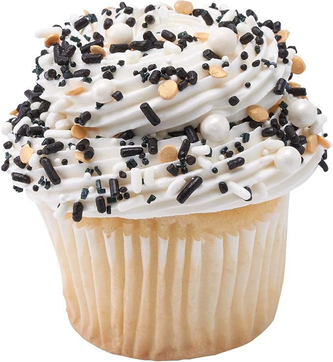 DecoPac Cheers To You Fusion Mix Sprinkles, 26oz, Shaped Candy Sprinkles in Handheld Container, Edible Decorations For Celebration Cakes, Cupcakes, Cookies and Donuts - Image 9