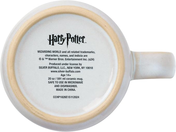 Silver Buffalo Harry Potter Hallows Symbol, Reactive Glaze Camper Mug, 20oz | The Deathly, Ceramic, 0.59 Liters - Image 3