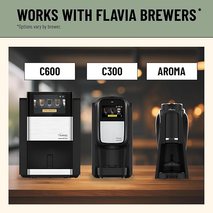 Flavia Alterra Colombia Coffee Freshpacks works only with Flavia Brewers, Medium Roast (Case of 100)