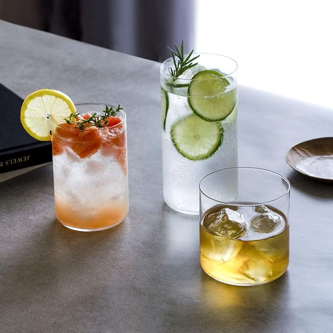Toyo Sasaki Glass USURAI B-09129 Whiskey Glass, Rock Glass, 18.0 fl oz (560 ml), Set of 6, Shatter Resistant, Cup, Made in Japan, Dishwasher Safe - Image 6