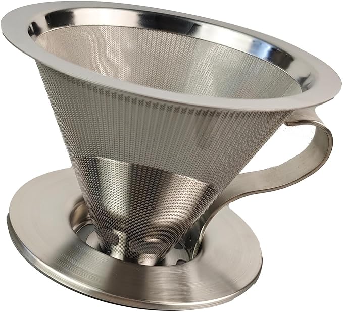 Multifuntional Coffee Dripper Flat Bottom Coffee Dripper Pouring Over Coffee Filter Coffee Filter Cup Coffee Accessories