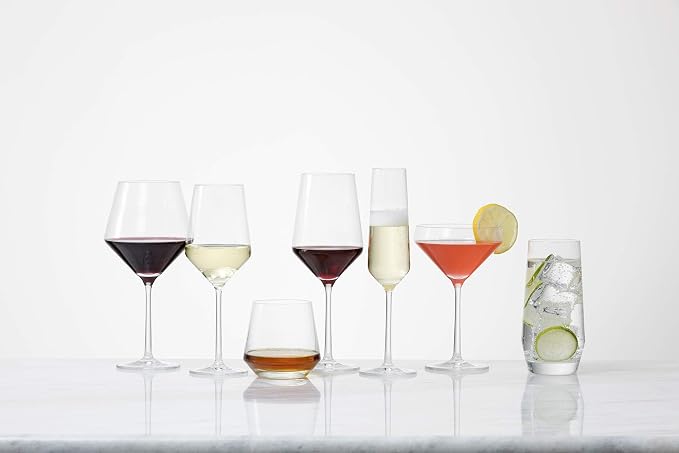 Zwiesel Glas Pure Martini Glass (Set of 6), Cocktail Glasses for Martini, Dishwasher-Safe Machine-Made Tritan Crystal Glasses, Made in Germany (12.3 Ounce) - Image 7