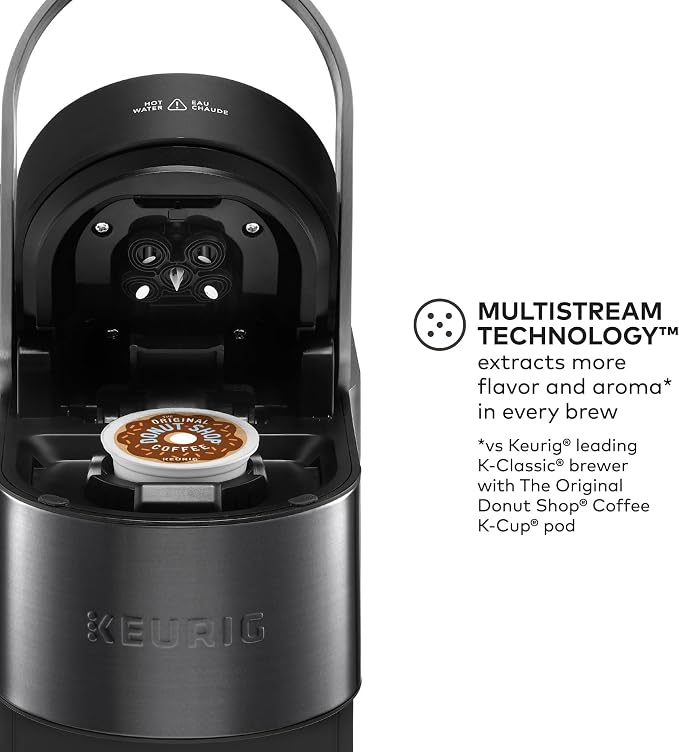 Keurig K-Supreme Plus SMART Coffee Maker, Single Serve K-Cup Pod Coffee Brewer, BREWID and MultiStream Technology, 78 Oz, Black | BREWID, MultiStream Technology, 78 Oz - Image 10