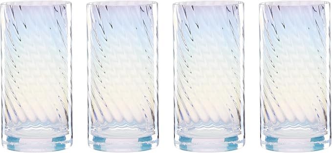 Lenox 897834 Tuscany Classics Iridescent Hiballs, Set Of 4 by Lenox