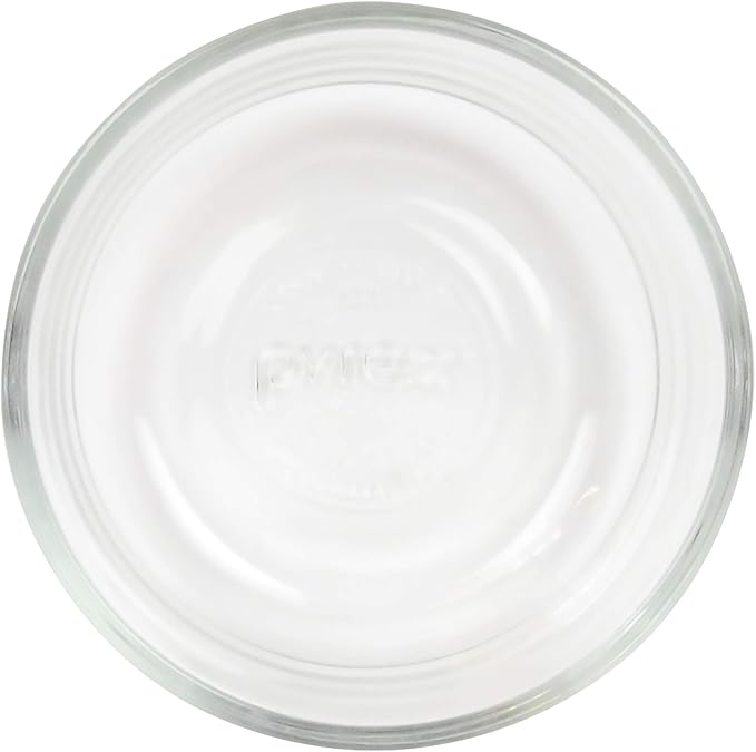 Pyrex 7202 1-Cup Bowls & 7202-PC Sour Cream Lids (4-Pack) - Made in USA | 7202-PC | Nonporous Surface | BPA-Free Covers | Stain-Resistant | Nestable Profile | Top-Rack Dishwasher-Safe - Image 3