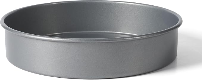 Calphalon Titan Round Cake Pan, 9-Inch Round Baking Mold, Baking Pan Round, Nonstick Bread Pan, Steel Core PFOA-Free Bakeware for Even Heating, Oven Safe Baking Pan for Cakes, Brownies by Unknown