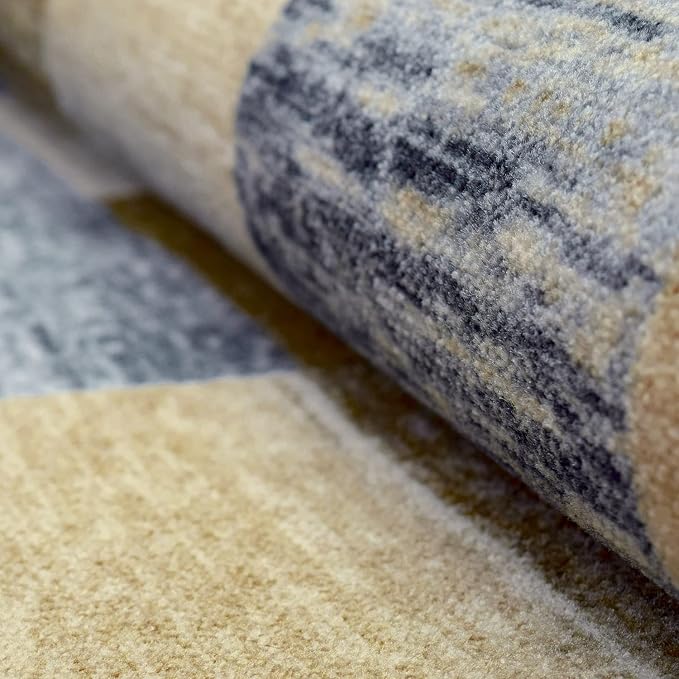 Superior LCKWD-Nylon-Parent Area Rug, 5 ft x 8 ft, Cream - Image 4