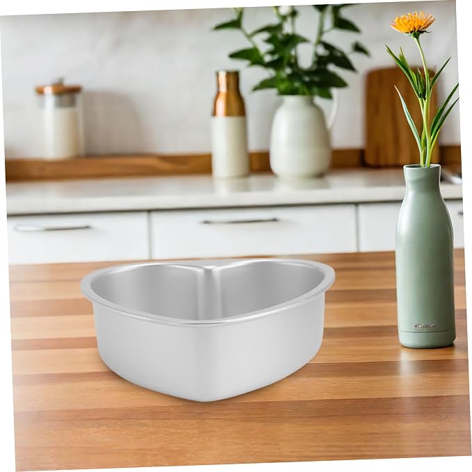 2pcs Heart Shaped Non-stick Metal Cake Pans Removable Bottom Easy Release Corrosion-resistant for Baking Cake Baking Pans - Image 6