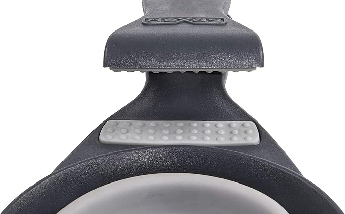 Dexas Pets Collapsible KlipScoop Collapsible Dry Dog Food Scoop and Dog Food Bag Clip, 1 Cup Capacity, Light Gray (PW660432429) (Pack of 2)