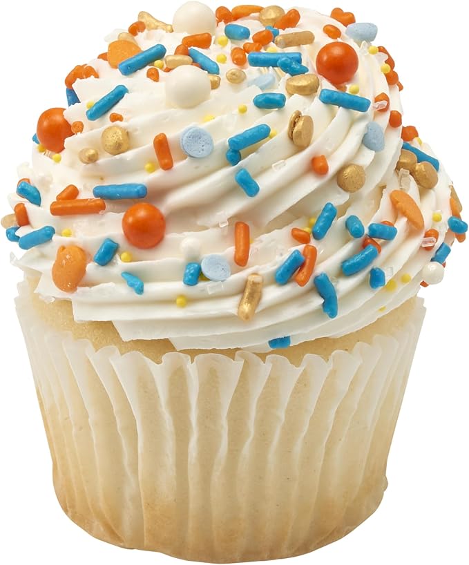 DecoPac Fall Deluxe Fusion Mix Sprinkles, 26oz, Shaped Candy Sprinkles in Handheld Container, Edible Decorations For Thanksgiving Celebration Cakes, Cupcakes, Cookies and Donuts - Image 6
