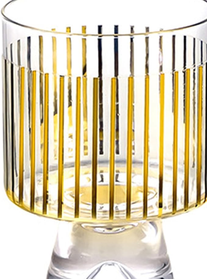 Wine Glasses Vintage Glassware Beverage Cup 300ml for Anniversary Cocktails Thanksgiving Birthday Graduation - Image 3