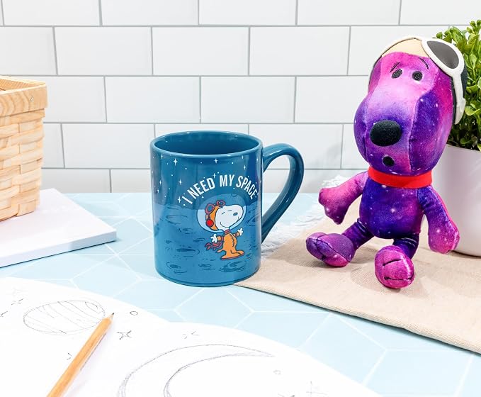 Silver Buffalo Peanuts Snoopy I Need My Space, Ceramic Mug, 14oz | 0.4 Liters - Image 8