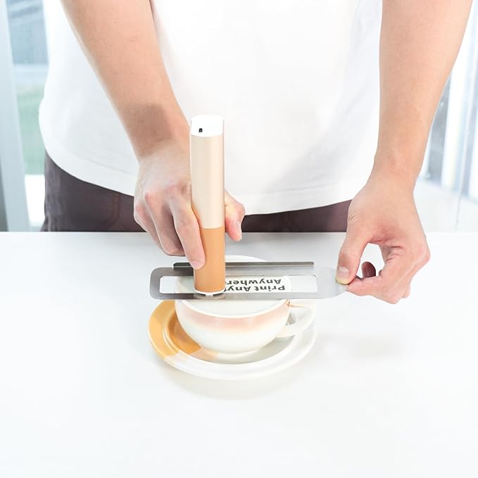 LLRH Latte Art Food Printpen DIY Image for Coffee Beer Cocktails Macaron Cookie, Bluetooth, for Home, Small Shops (3 Colors)