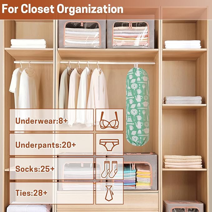 SWISSELITE 2Pcs Plastic Bag Holder, Reusable Plastic Bag Organizer | Wall Mount, Large Grocery Bag Storage Dispenser, 22x9 IN - Image 5