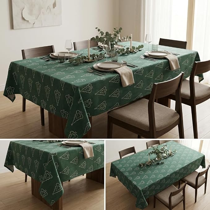 Urban Villa Tablecloth Cotton Tabletop 60x102 (8-10 Seats) Jaqrd Tree - Image 9