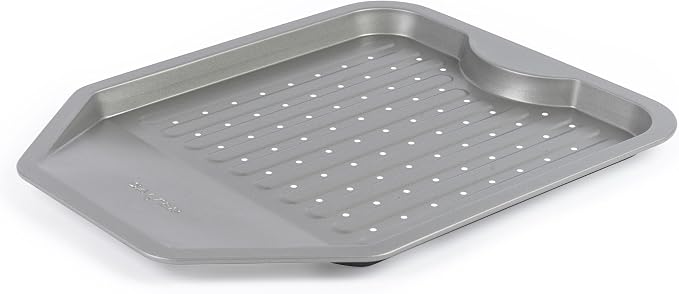 Salter Essentials Chip Tray, Perforated Nonstick Baking Tray | Carbon Steel Construction, PFOA-Free Coating, Dishwasher Safe, Even Heat Distribution, Made In The UK by Salter