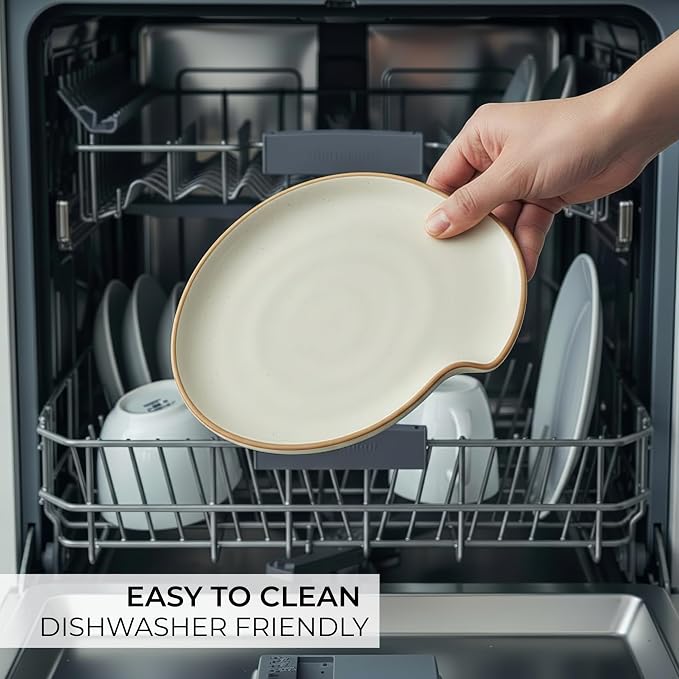 Beautiful Ceramic Spoon Rest for Stove Top - Perfectly Sized Spoon Holder for Your Kitchen Countertop - Easy to Clean and Dishwasher Safe, Perfect Addition to Any Kitchen Counter for Everyday Cooking - Image 6