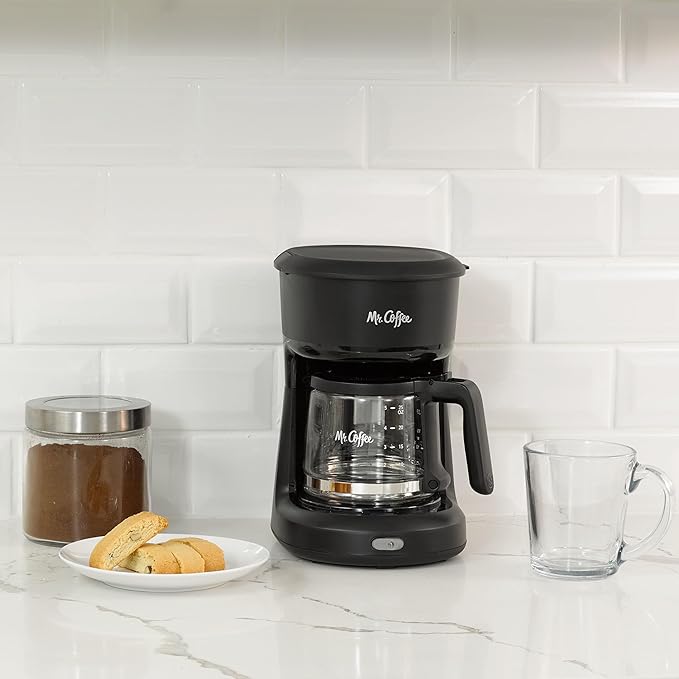 Mr. Coffee® 5-Cup Mini Brew Switch Coffee Maker, Black - Image 3