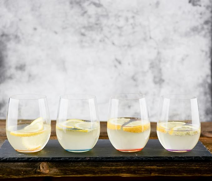 Riedel The O Wine Tumbler Happy O, Set of 4 - Image 3