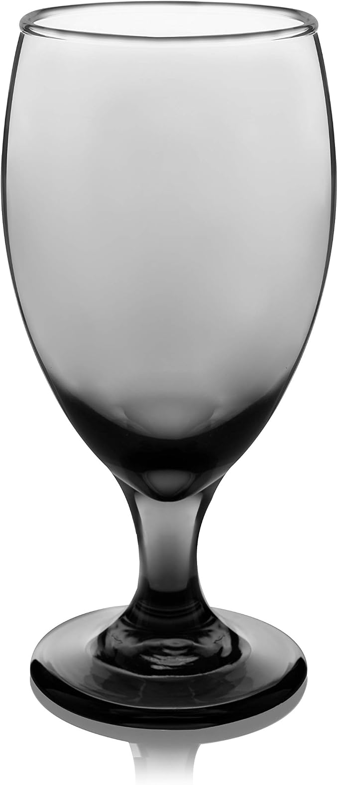 Libbey Classic Smoke Goblet Beverage Glasses, Set Of 6 Timeless Goblet Drinking Glasses - Dishwasher Safe Glass Goblets for Wines, Smoothies & More - Image 8
