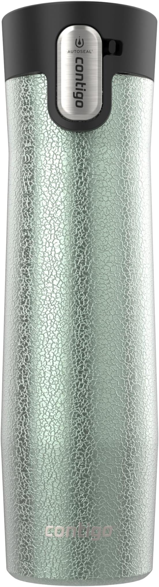 Contigo AUTOSEAL West Loop Vacuum-Insulated Stainless Steel Travel Mug with Easy-Clean Lid 24 oz Crystal Agave by Unknown