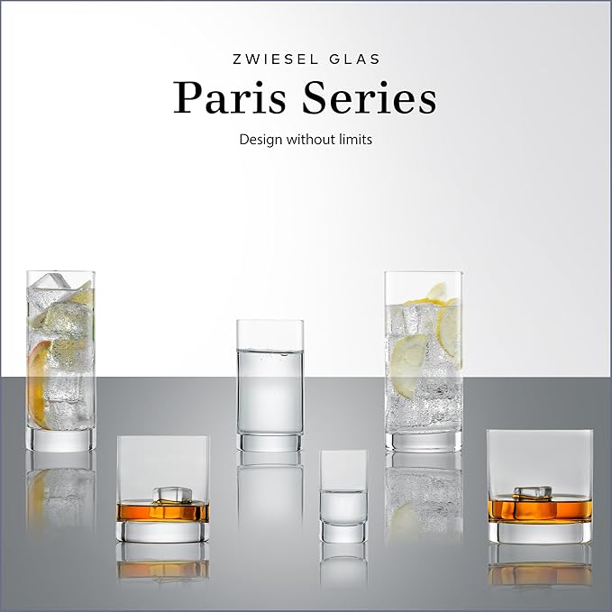 ZWIESEL GLAS Paris Iceberg Long Drink Glass 16.5 Ounce (Set of 6), Drinking Glasses for Long Drinks, Dishwasher-Safe Tritan Crystal Glasses, Made in Germany - Image 4