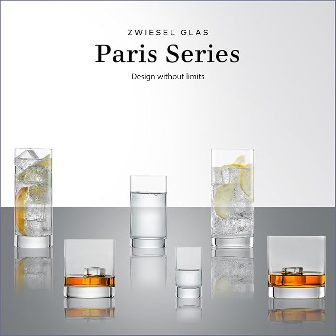 ZWIESEL GLAS Paris Whiskey Glass 13.5 Ounce (Set of 6), Bar Tumbler for Whiskey, Dishwasher-Safe Tritan Crystal Glasses, Made in Germany - Image 4