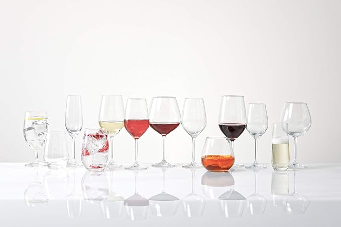 Schott Zwiesel Tritan Crystal Glass Forte Stemware Collection Wine/Water/Goblet Red or White Wine Glass, 17.3-Ounce, Set of 6 - Image 3