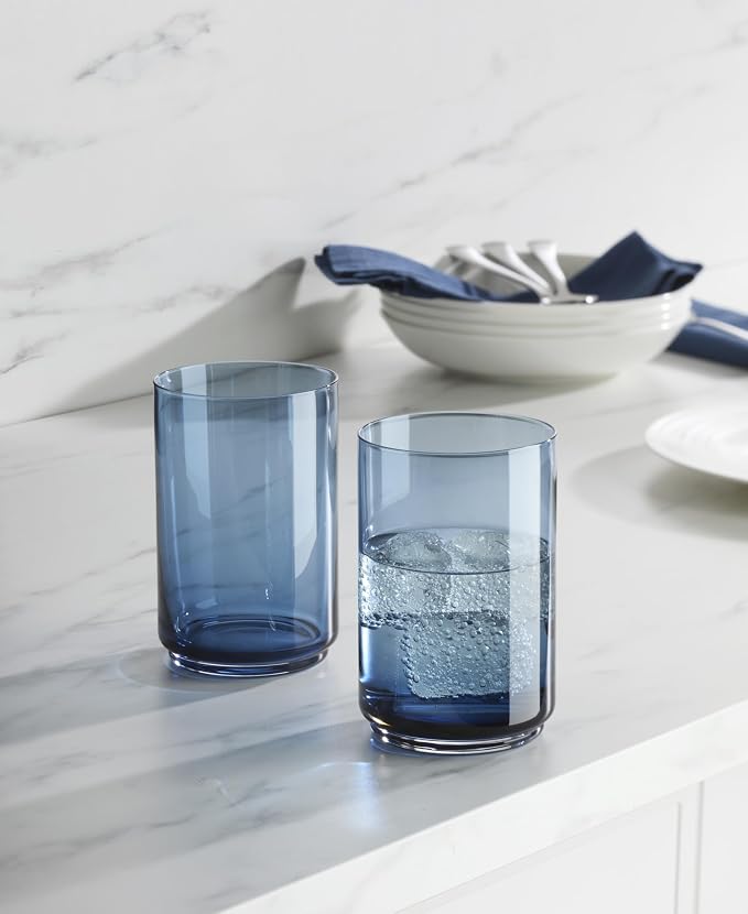 Lenox 897836 Tuscany Classics Stackable Coolers, Set Of 4, Blue - Image 3