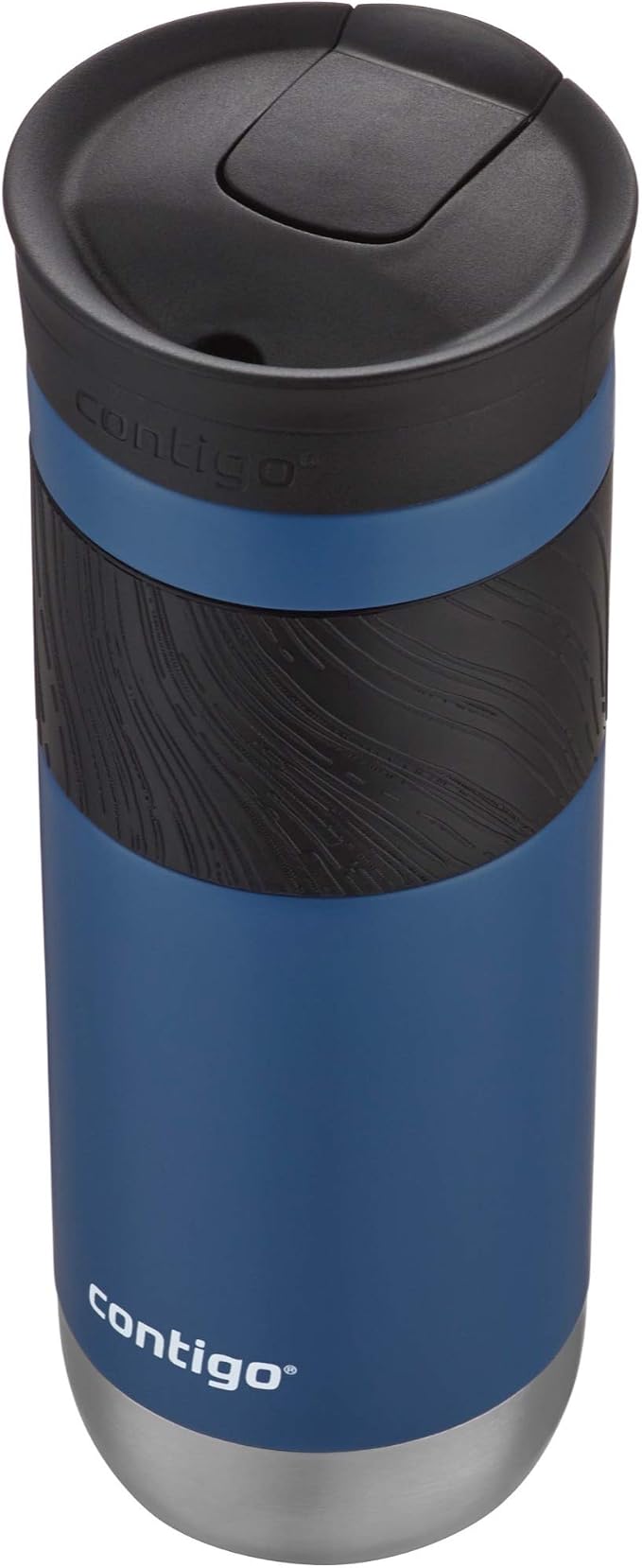 Contigo Byron Vacuum-Insulated Stainless Steel Travel Mug with Leak-Proof Lid, Reusable Coffee Cup or Water Bottle, BPA-Free, 20oz 2-Pack in Sake & Blue Corn Perfect for Hot and Cold Beverages - Image 5