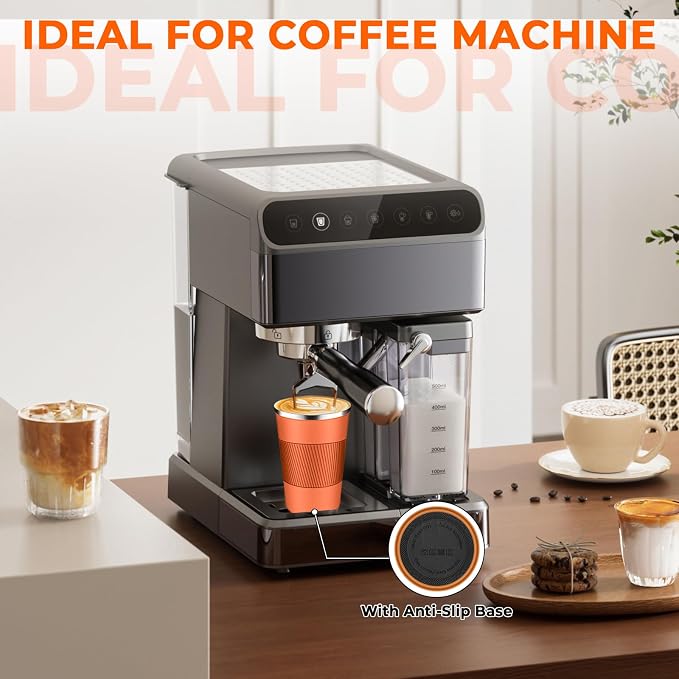 Insulated Coffee Tumbler 12 oz, Stainless Steel Coffee Mug with Lids, Travel Coffee Mug Leak Proof, Double Wall Vacuum Insulated Reusable Coffee Cup, Keep Drinks Hot and Cold (Orange, 12 Ounces) - Image 6