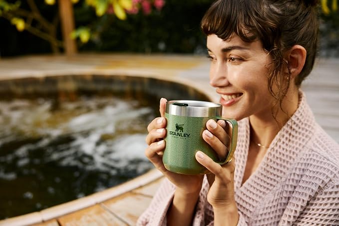 STANLEY Everyday Camp Mug 24oz | Drink Through Lid | Cup for Coffee, Tea and Drinks | Insulated Stainless Steel Coffee Mug | BPA-Free | Soft Orchid - Image 5