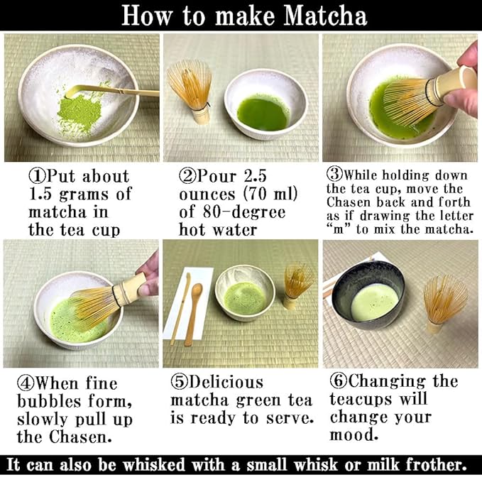 zencha - Japan Kyoto Organic Green Tea Matcha Powder - brilliant dark green - 100% naturally ceremonial grade - zen tea - (1.76 Ounce)