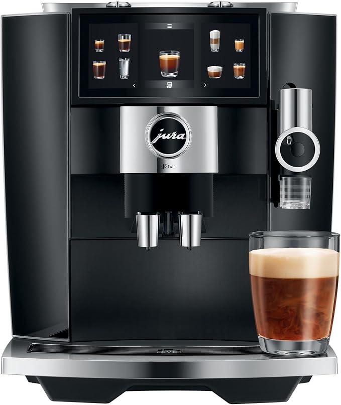 Jura J8 twin Diamond Black, 15826, Automatic Coffee Machine by Unknown