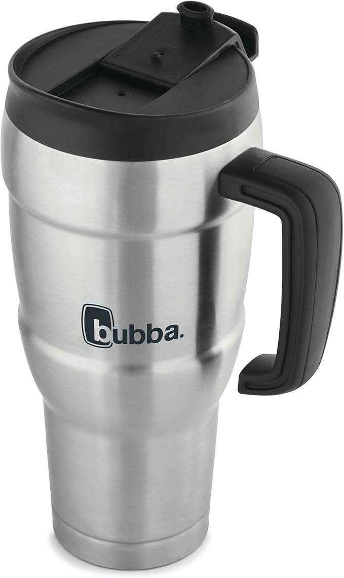 Bubba Hero XL, Vacuum-Insulated Stainless Steel Travel Mug, 30oz., Stainless Steel |(Pack of 2) - Image 2
