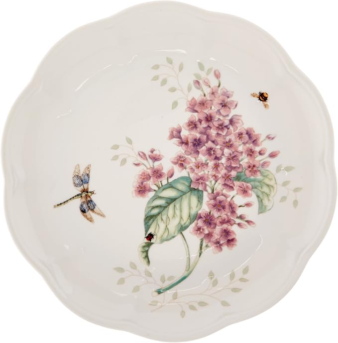 Lenox Dinnerware Set, Butterfly Meadow 18-Piece Set, Service For 6, White Porcelain, Butterfly And Flower Designs, Plates And Bowls Sets, Dishwasher Safe, Home & Kitchen (Assorted, 18 Pieces) - Image 11
