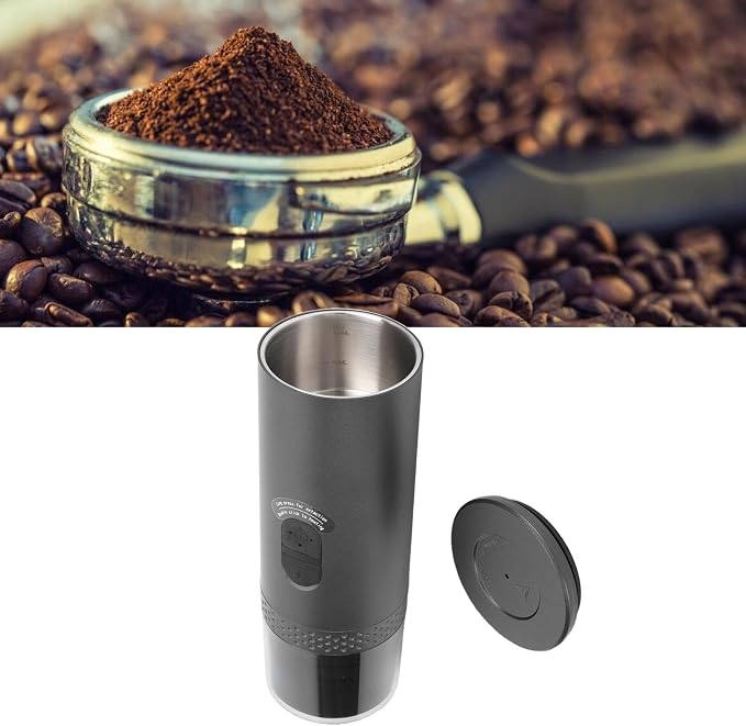 Mini Capsule Coffee Brewer, Portable Electric Maker for Car Camping - Image 3
