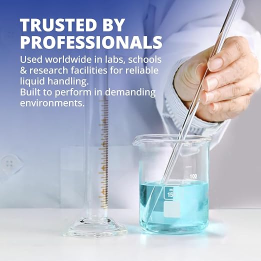 United Scientific™ Borosilicate Glass Beaker, 2000ml, Autoclavable, 1 Each | Lab Glassware for Research & Classroom, Resistant, Molded Pour Spout, Griffin Low Form Design, ASTM-E960 Compliant - Image 5