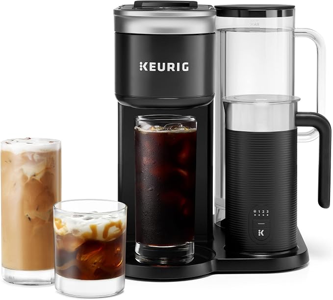 Keurig K-Café SMART Single Serve Coffee Maker with WiFi Compatibility, Latte and Cappuccino Machine with Built-In Frother, 6 Brew Sizes, Black | WiFi Compatibility, Latte, Cappuccino Machine with Built-In Frother, 6 Brew Sizes - Image 22