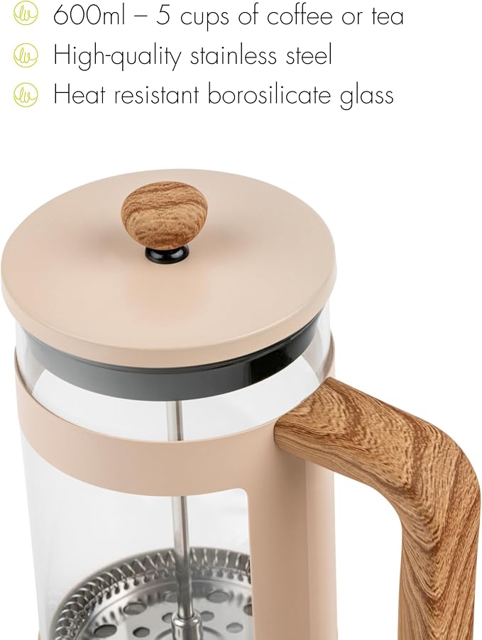 Leopold Vienna - Franca Coffee & Tea Maker - 600 ml - Sand - Image 3