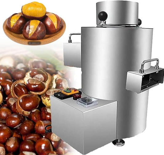 Automatic Chestnut Peeler - 5 Durable Alloy-Steel Blades for Efficient Nut Shelling - Easy-to-Use Kitchen Tool for Fast Chestnut Preparation - Perfect for Baking and Cooking by Unknown