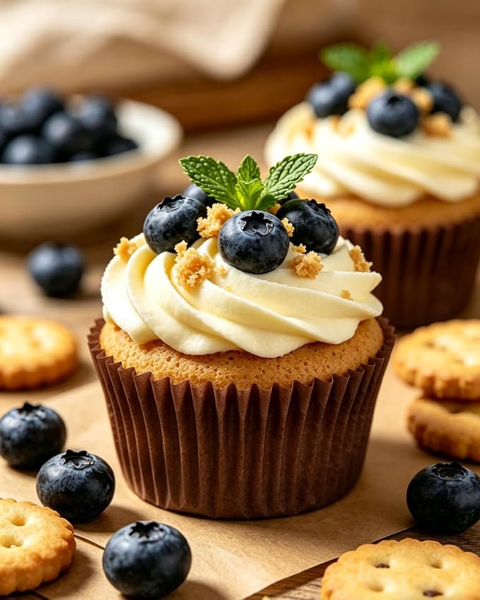 700 Count Coffee Cupcake Liners - Greaseproof Muffin Baking Cups, 2 Inch | Non-Stick, Disposable Muffin Liners — Hold Cupcakes, Muffins, Desserts & Nuts for Parties, Weddings and Birthdays - Image 7